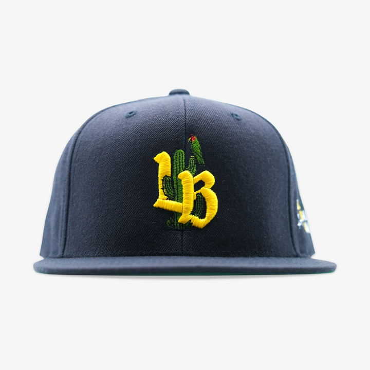 Long Beach Barrio X El Barrio Cantina Collab Hat Gold