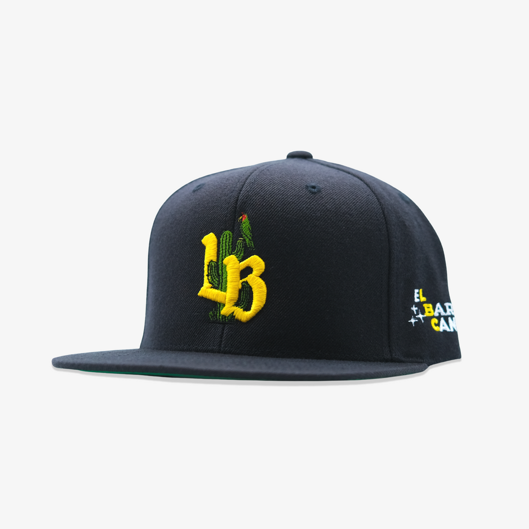 Long Beach Barrio X El Barrio Cantina Collab Hat Gold