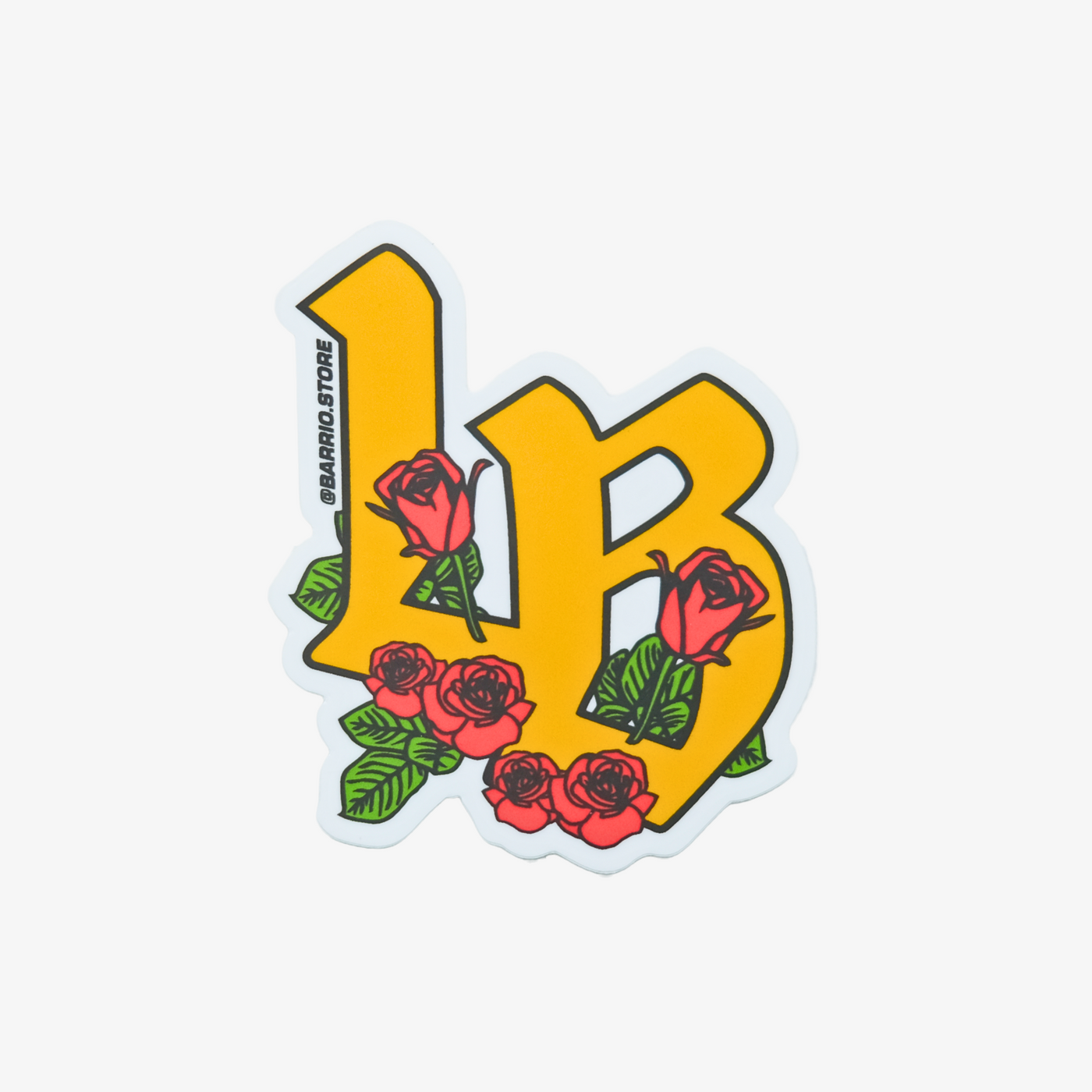 Long Beach Rose Sticker Pack