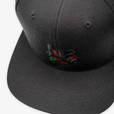 Long Beach Snapback Rose Jet Black