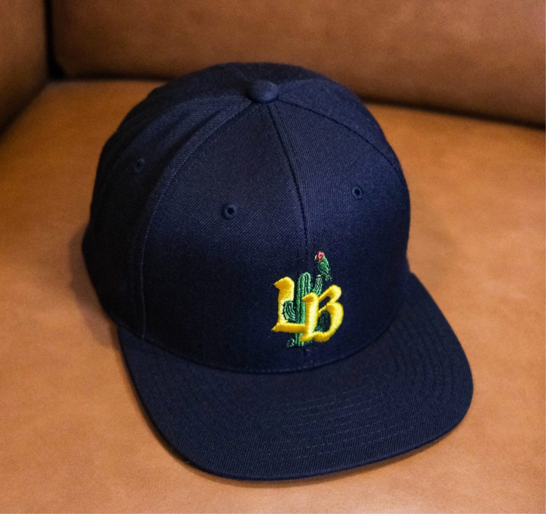 Long Beach Barrio X El Barrio Cantina Collab Hat Gold