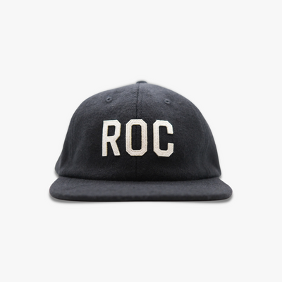 Rochester Wool Baseball Hat Black