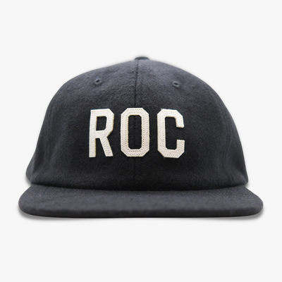 Rochester Wool Baseball Hat Black