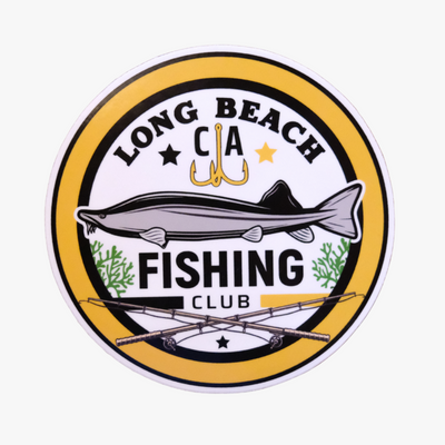 Long Beach Fishing Club Sticker