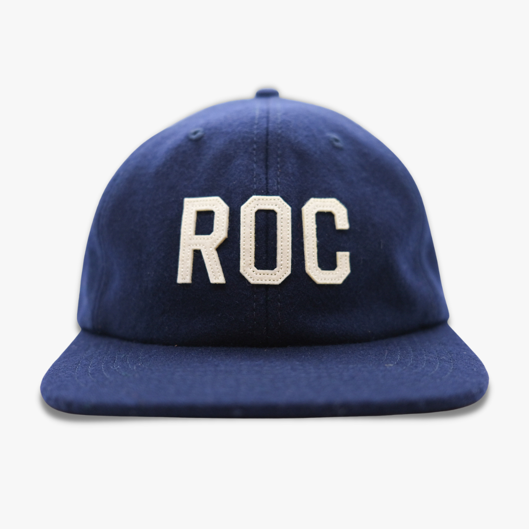 Rochester Wool Baseball Hat Navy