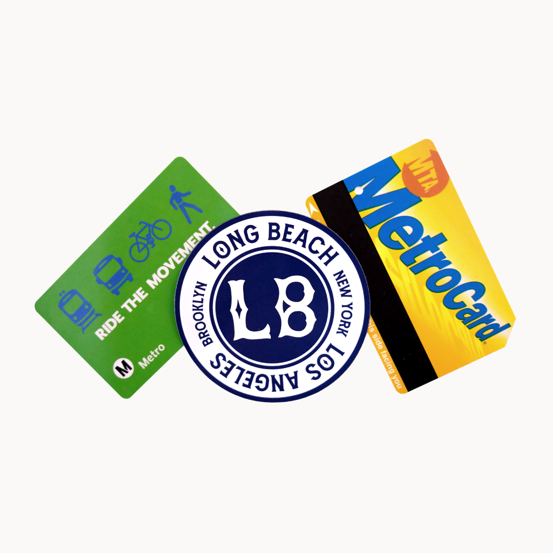 Long Beach Brooklyn Dodger Magnet