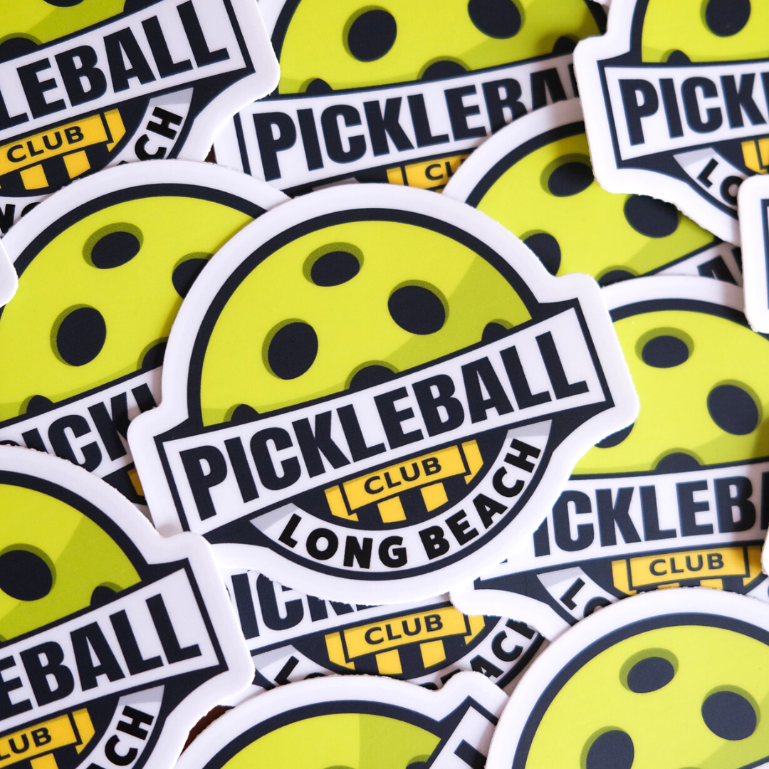 Long Beach Pickleball Club Sticker